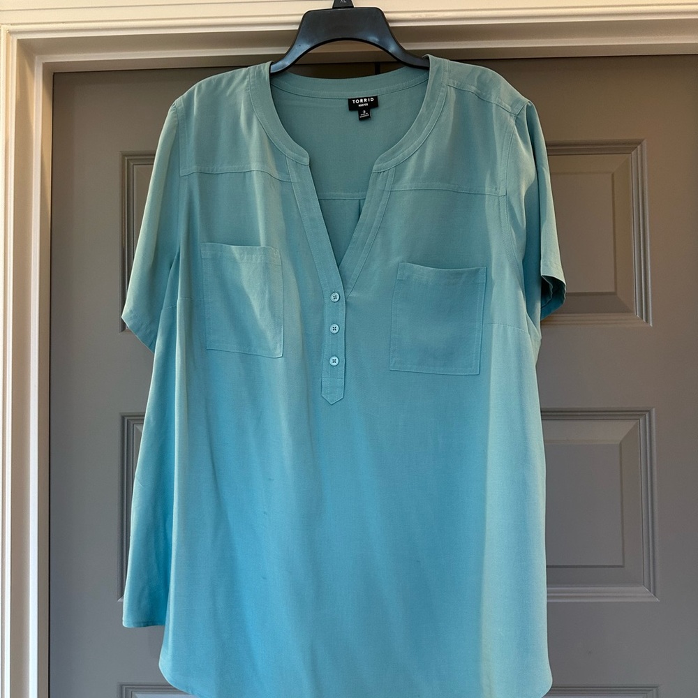 Harper Challis Short Sleeve